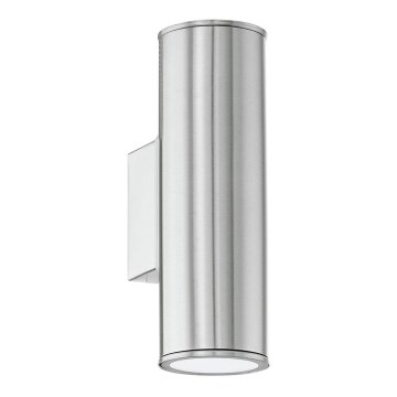 EGLO 84002 - Φως τοίχου εξωτερικού χώρου RIGA 2xGU10/50W/230V