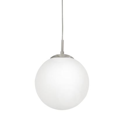 EGLO - Κρεμαστό φωτιστικό οροφής 1xE27/60W/230V διάμετρος 25 cm λευκό