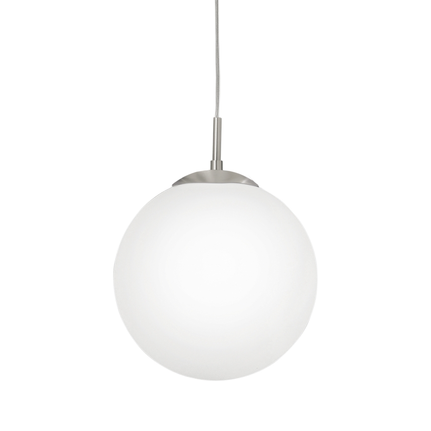EGLO - Κρεμαστό φωτιστικό οροφής 1xE27/60W/230V διάμετρος 30 cm λευκό