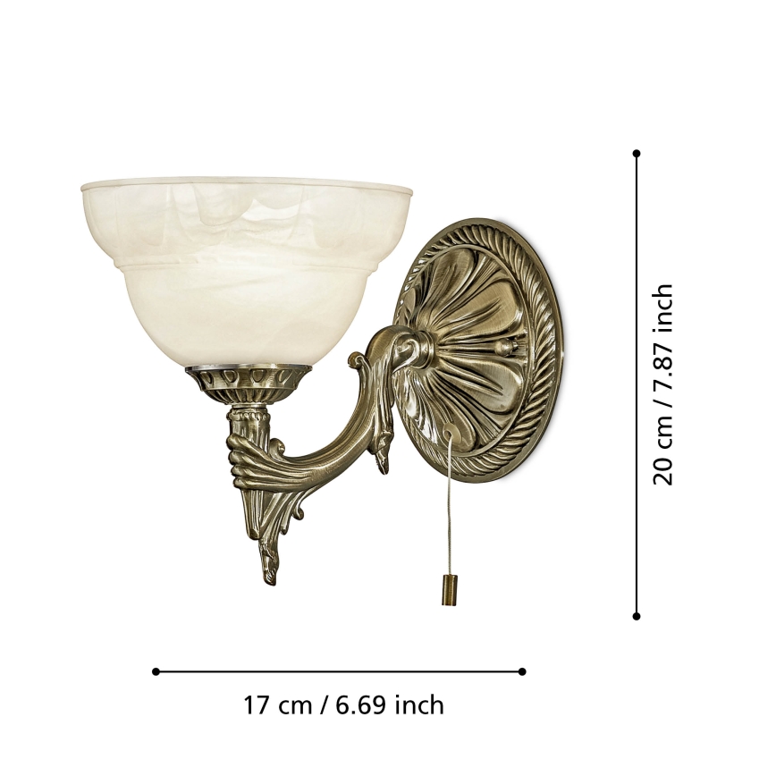 EGLO - Φως τοίχου 1xE14/40W/230V