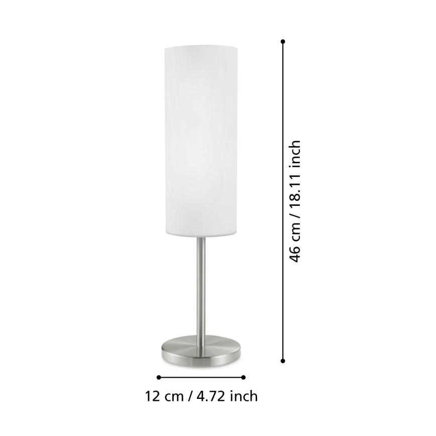EGLO - Επιτραπέζια λάμπα 3 1xE27/60W