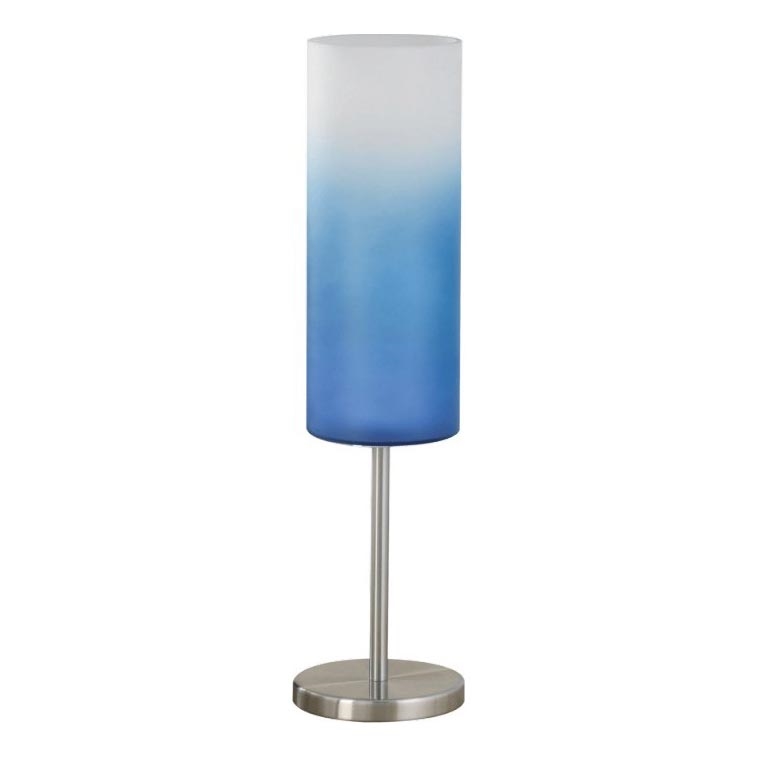 Eglo 85999 - Eπιτραπέζιο φωτιστικό TROY ΜΠΛΕ 1xE27/100W/230V μπλε