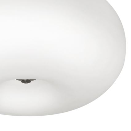 EGLO - Φωτιστικό οροφής OPTICA 2xE27/60W/230V γυαλί οπαλίνα διάμετρος 35 cm