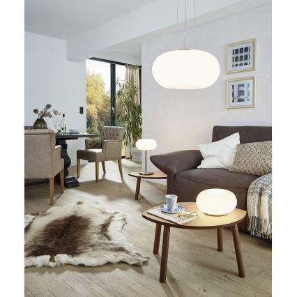 EGLO - Κρεμαστό φωτιστικό οροφής OPTICA 2xE27/60W διάμετρος 35 cm