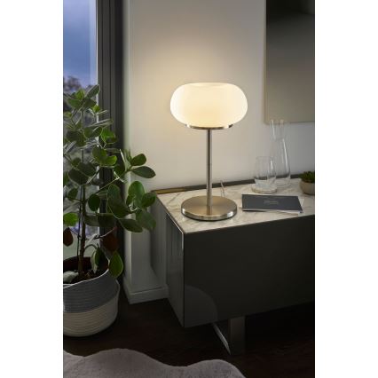 EGLO - Eπιτραπέζιο φωτιστικό OPTICA 2xE27/60W διάμετρος 28 cm
