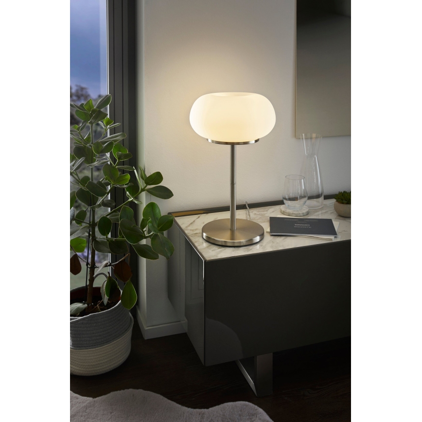 EGLO - Eπιτραπέζιο φωτιστικό OPTICA 2xE27/60W διάμετρος 28 cm