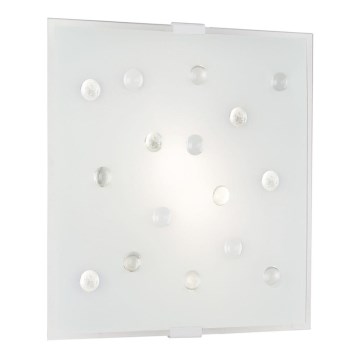 Eglo 87312 - Φως οροφής τοίχου SANTIAGO 1 2xE14/40W/230V λευκό