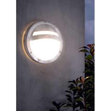 Eglo - Φως τοίχου εξωτερικού χώρου 1xE27/15W/230V IP44