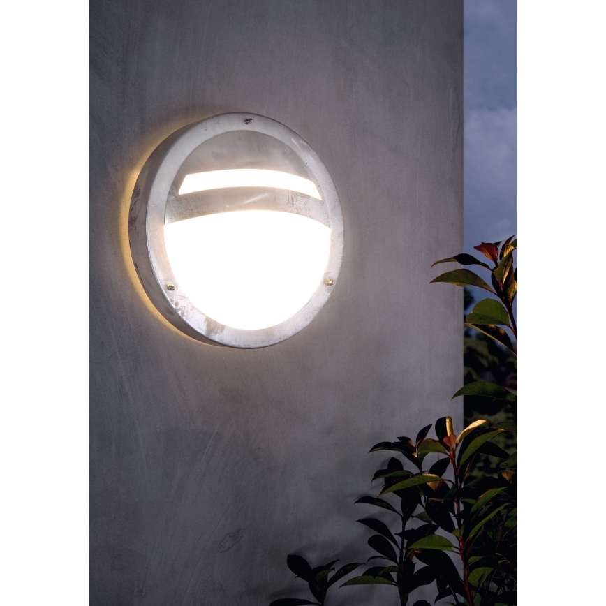 Eglo - Φως τοίχου εξωτερικού χώρου 1xE27/15W/230V IP44