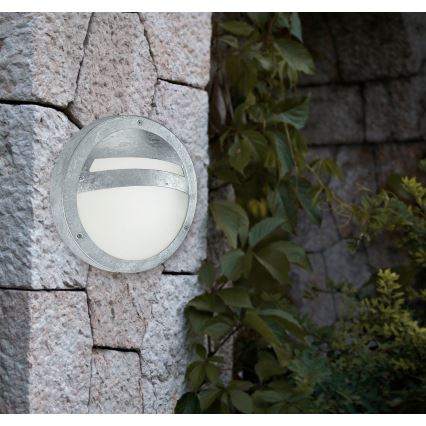Eglo - Φως τοίχου εξωτερικού χώρου 1xE27/15W/230V IP44