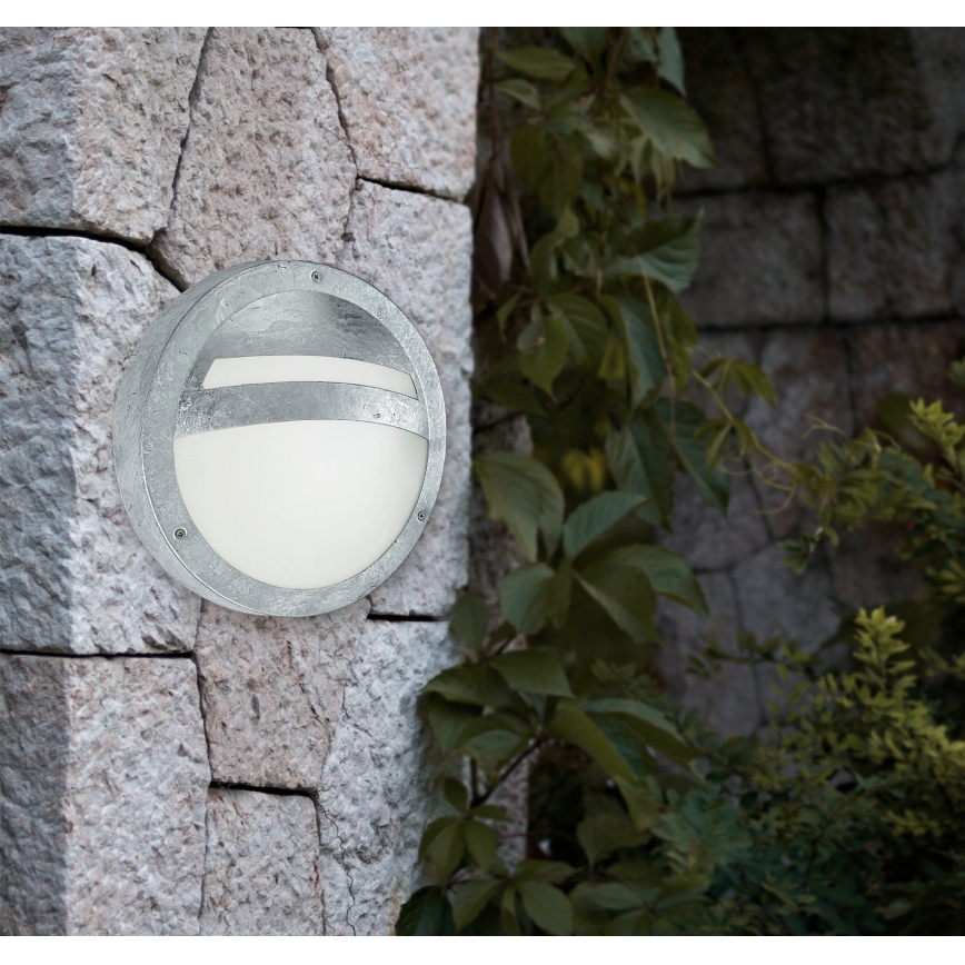 Eglo - Φως τοίχου εξωτερικού χώρου 1xE27/15W/230V IP44