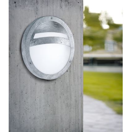 Eglo - Φως τοίχου εξωτερικού χώρου 1xE27/15W/230V IP44