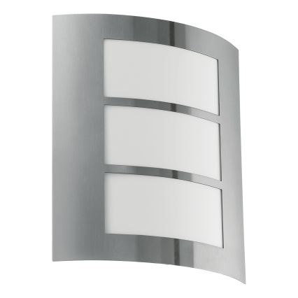 EGLO - Φως τοίχου εξωτερικού χώρου 1xE27/15W/230V IP44