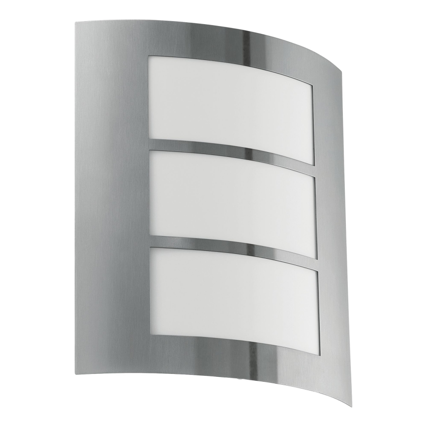 EGLO - Φως τοίχου εξωτερικού χώρου 1xE27/15W/230V IP44