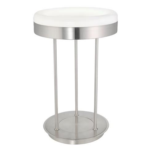 EGLO 88832 - Επιτραπέζια λάμπα RINGO 1x2GX13/40W χρώμιο ματ / λευκό