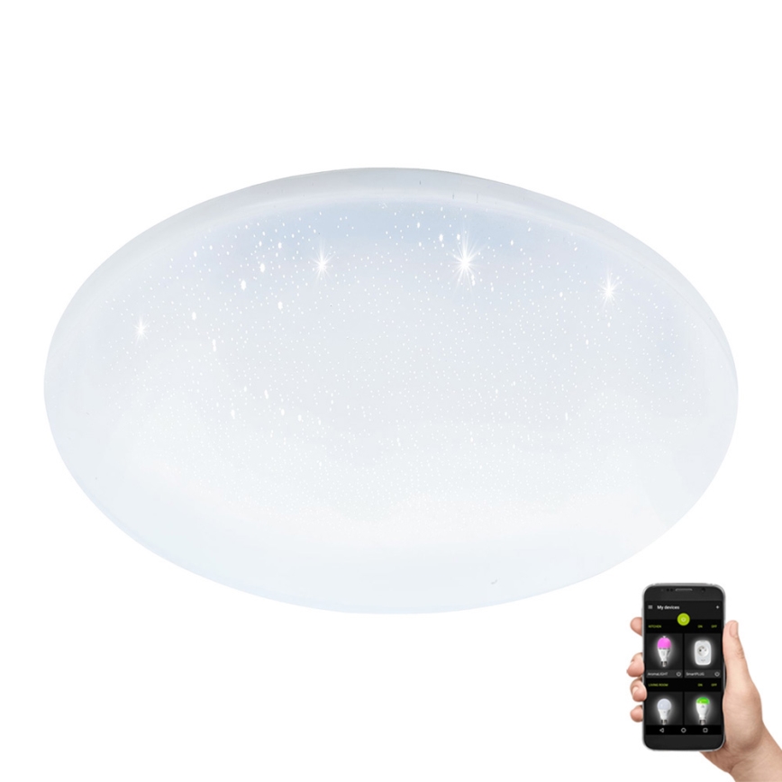 Eglo - LED Ρυθμιζόμενο φωτιστικό οροφής LED/19,2W/230V 2700-6500K ZigBee