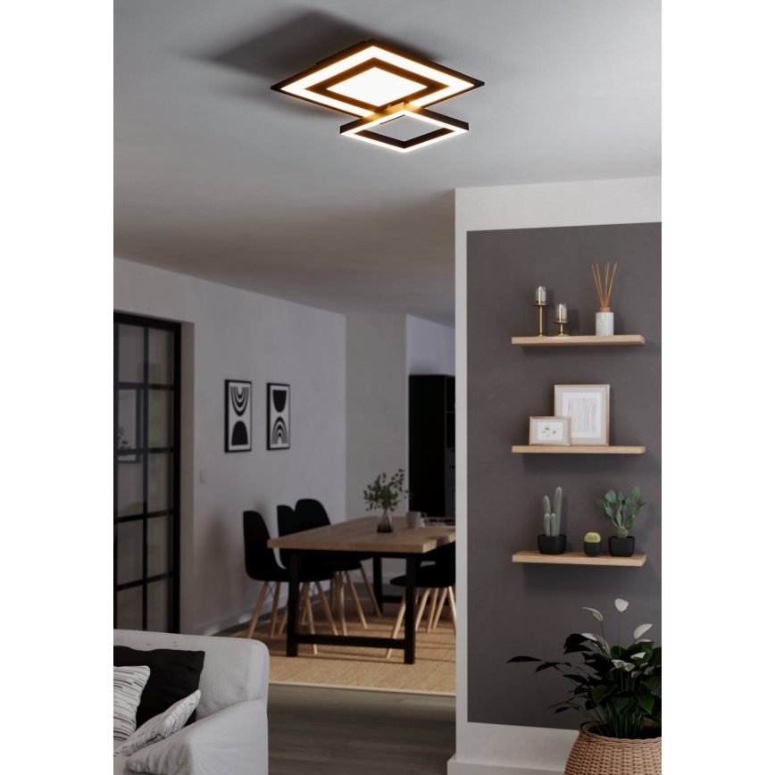 Eglo - LED RGBW Ρυθμιζόμενο φωτιστικό οροφής LED/21,6W/230V ZigBee