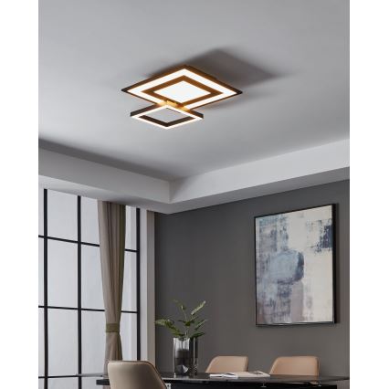 Eglo - LED RGBW Ρυθμιζόμενο φωτιστικό οροφής LED/21,6W/230V ZigBee
