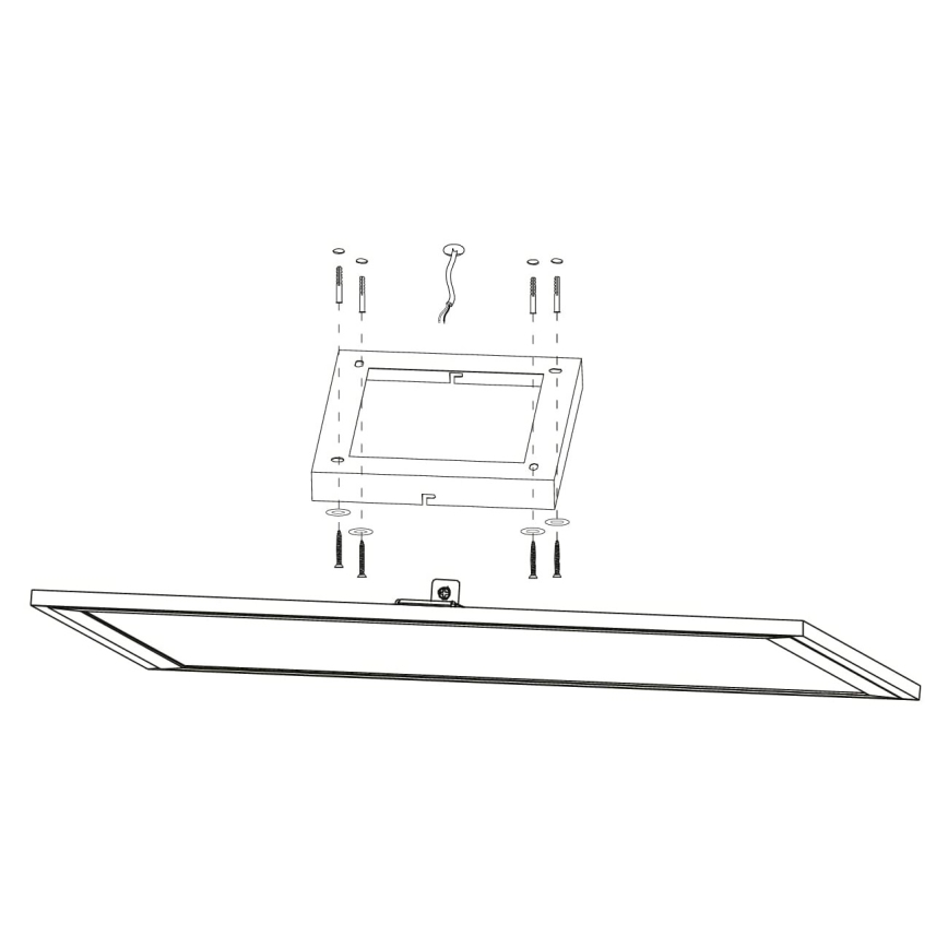 Eglo - LED Dimmable φωτιστικό οροφής LED/21,5W/230V λευκό ZigBee