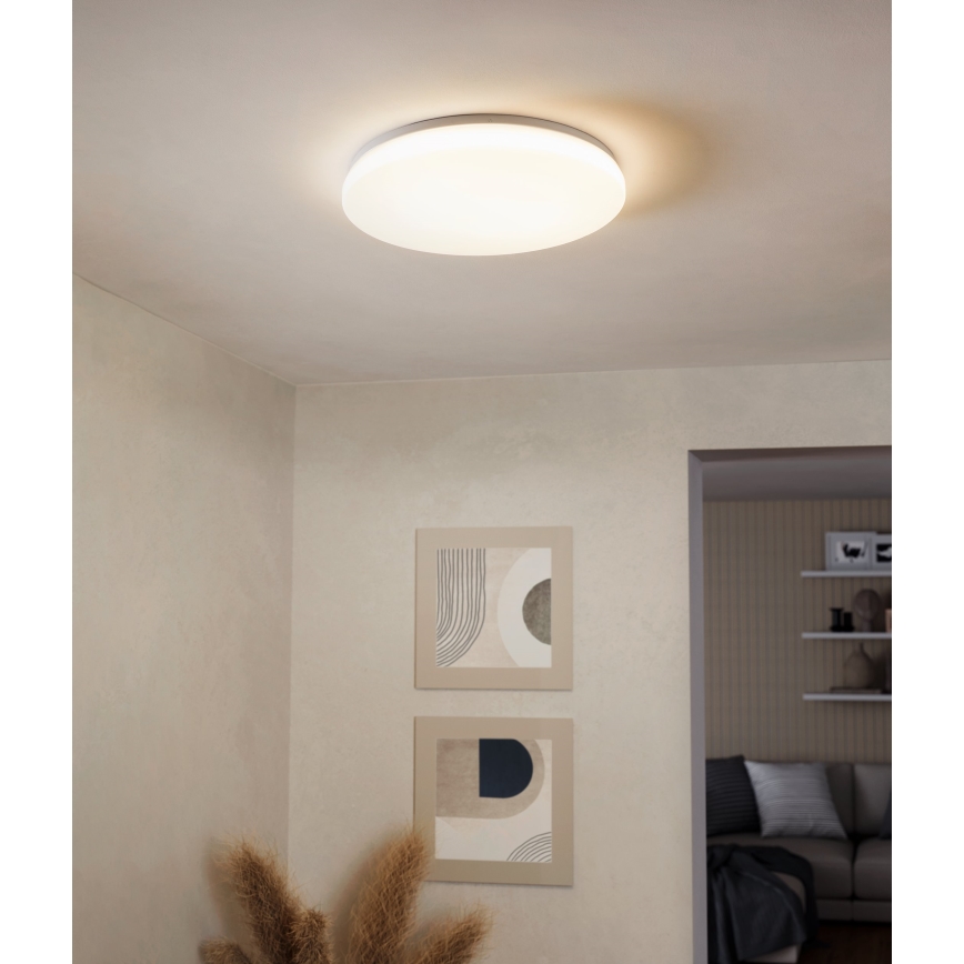 Eglo - LED Dimmable φωτιστικό οροφής LED/44,8W/230V ZigBee