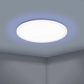 Eglo 900086 - LED RGBW Dimmable φωτιστικό οροφής ROVITO-Z LED/14,6W/230V 2700-6500K διάμετρος 29,5 cm λευκό