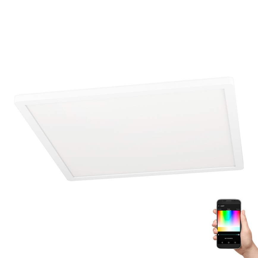 Eglo - LED RGBW Ρυθμιζόμενο φωτιστικό οροφής LED/16,5W/230V 2700-6500K λευκό ZigBee