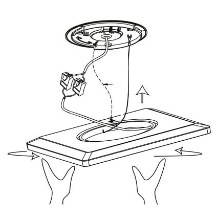 Eglo - LED RGBW Ρυθμιζόμενο φωτιστικό οροφής LED/16,5W/230V 2700-6500K λευκό ZigBee