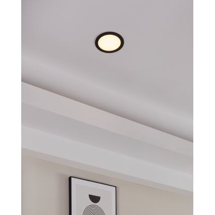 Eglo - LED Dimmable χωνευτό φωτιστικό μπάνιου LED/10,5W/230V 2700-6500K IP44 ZigBee