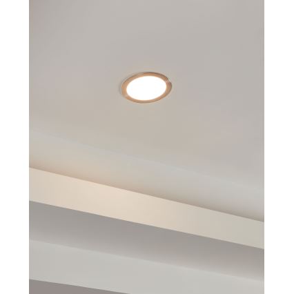 Eglo - LED Dimmable χωνευτό φωτιστικό μπάνιου LED/10,5W/230V IP44 ZigBee