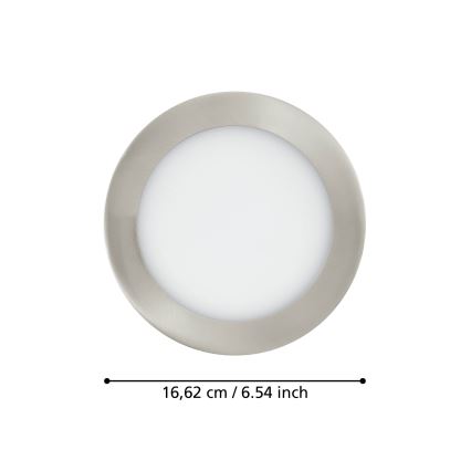 Eglo - LED Dimmable χωνευτό φωτιστικό μπάνιου LED/10,5W/230V IP44 ZigBee