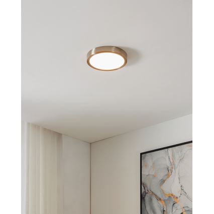 Eglo - LED Dimmable φωτιστικό οροφής μπάνιου LED/16,5W/230V IP44 ZigBee