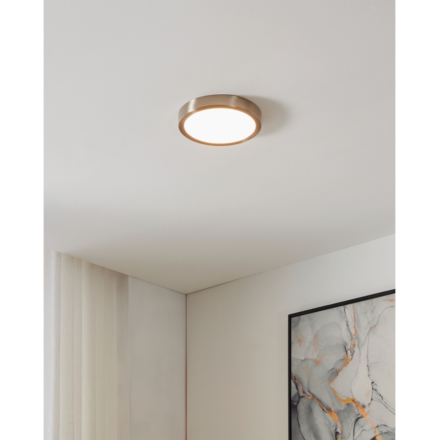 Eglo - LED Ρυθμιζόμενο φωτιστικό οροφής μπάνιου LED/16,5W/230V IP44 ZigBee Ø 21 cm