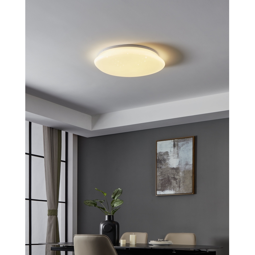 Eglo - LED RGBW Dimmable φωτιστικό οροφής LED/33W/230V ZigBee