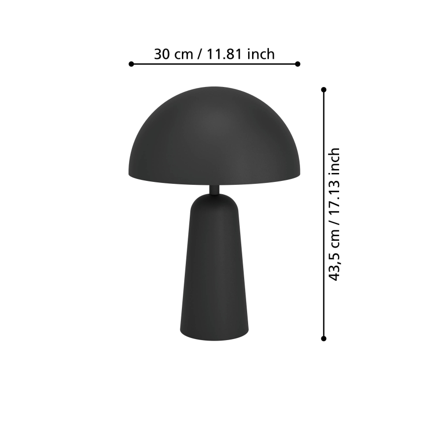 Eglo - Επιτραπέζιο φωτιστικό 1xE27/40W/230V