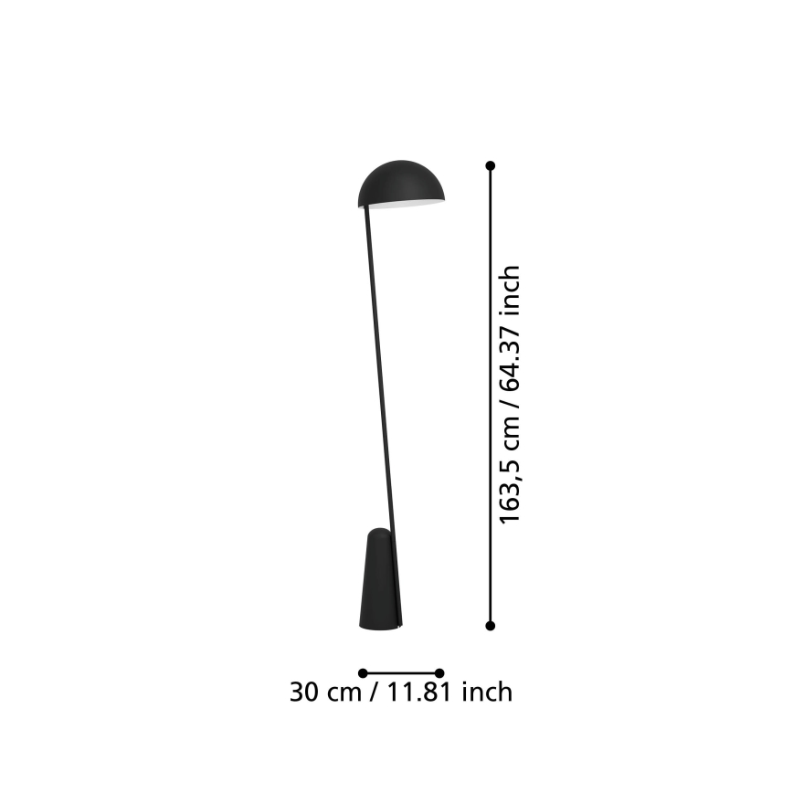 Eglo - Επιδαπέδιο φωτιστικό 1xE27/40W/230V