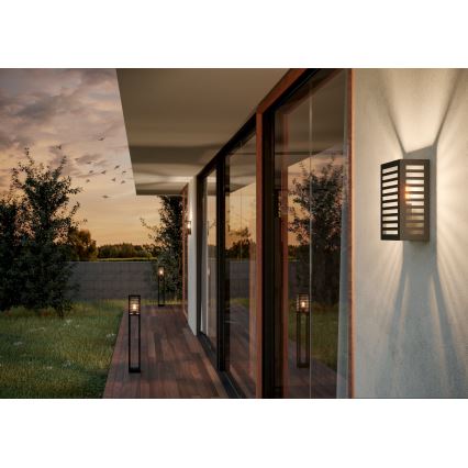 Eglo - Εξωτερικό επιτοίχιο φωτιστικό 1xE27/60W/230V IP44