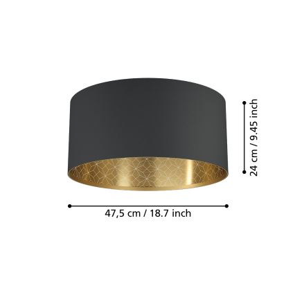 Eglo - Φωτιστικό οροφής 1xE27/40W/230V