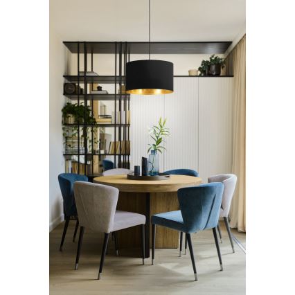 Eglo - Πολύφωτο με συρματόσχοινο 1xE27/40W/230V διάμετρος 38 cm