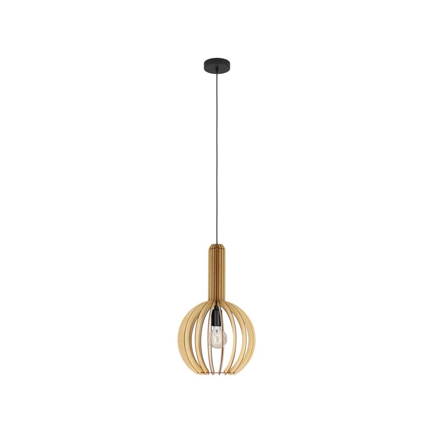 Eglo - Κρεμαστό φωτιστικό οροφής 1xE27/40W/230V διάμετρος 31 cm μπεζ