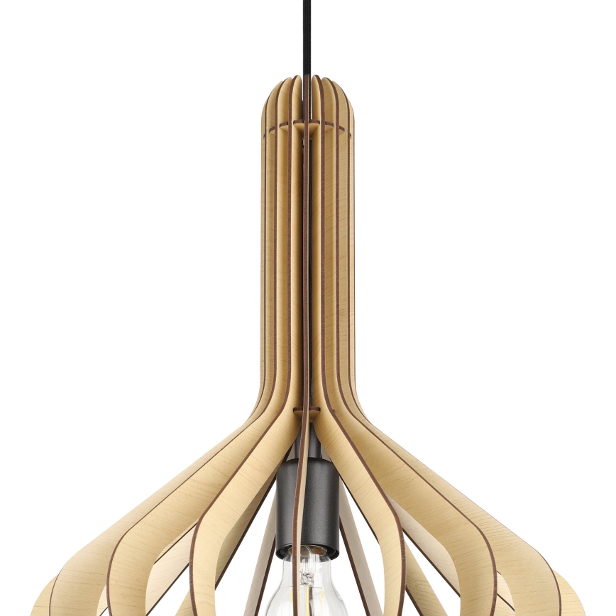Eglo - Κρεμαστό φωτιστικό οροφής 1xE27/40W/230V διάμετρος 38 cm μπεζ