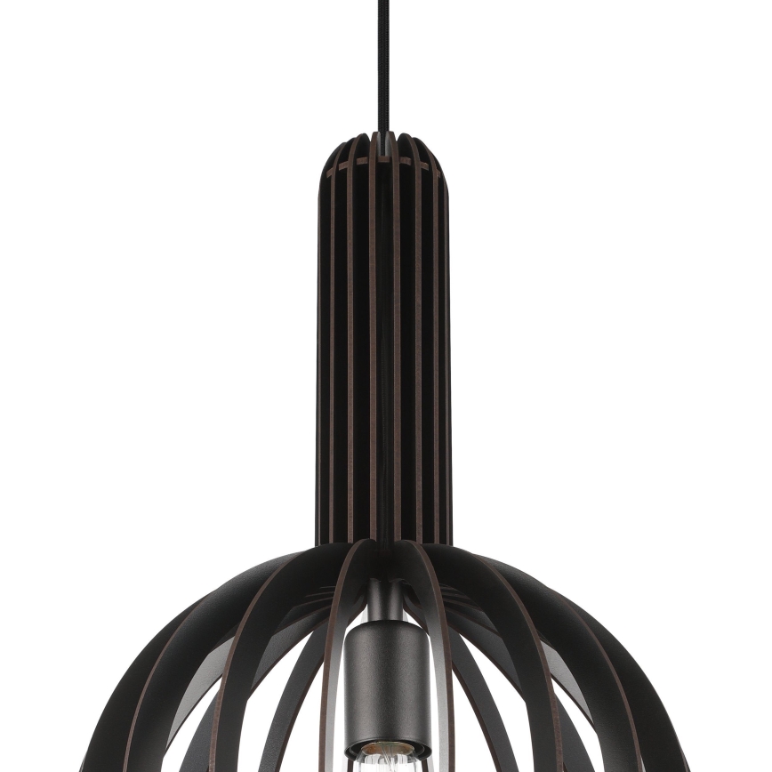 Eglo - Κρεμαστό φωτιστικό οροφής 1xE27/40W/230V διάμετρος 31 cm μαύρο