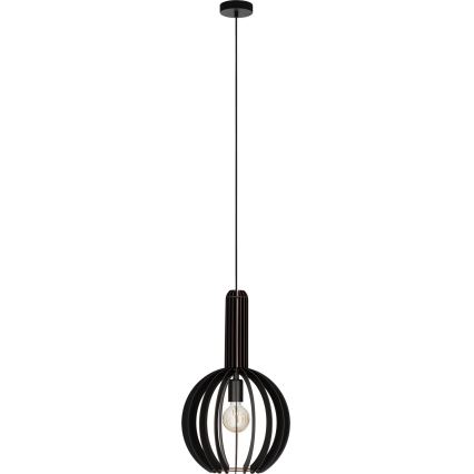 Eglo - Φωτιστικό οροφής με καλώδιο 1xE27/40W/230V διάμ. 31 εκ. μαύρο