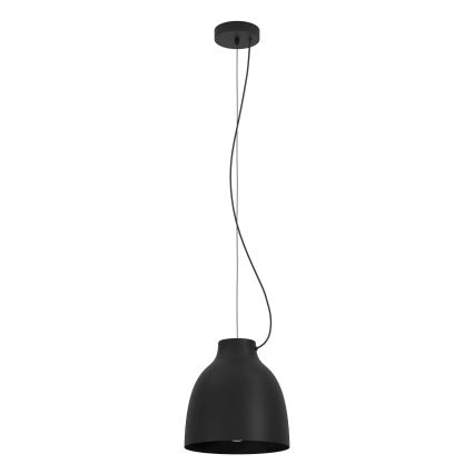 Eglo - Κρεμαστό φωτιστικό οροφής 1xE27/40W/230V μαύρο