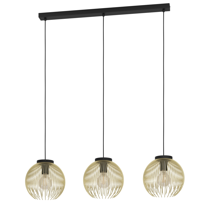 Eglo - Κρεμαστό φωτιστικό οροφής ράγα 3xE27/40W/230V