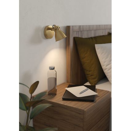 Eglo - LED Επιτοίχιο σποτ φωτιστικό 1xGU10/3W/230V