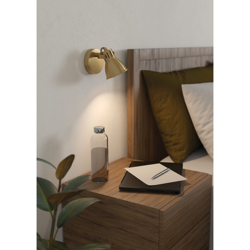 Eglo - LED Επιτοίχιο σποτ φωτιστικό 1xGU10/3W/230V