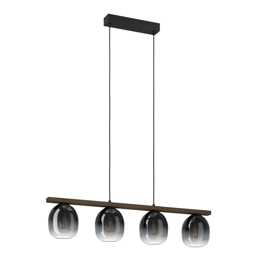 Eglo - Φωτιστικό οροφής με καλώδιο 4xE27/40W/230V