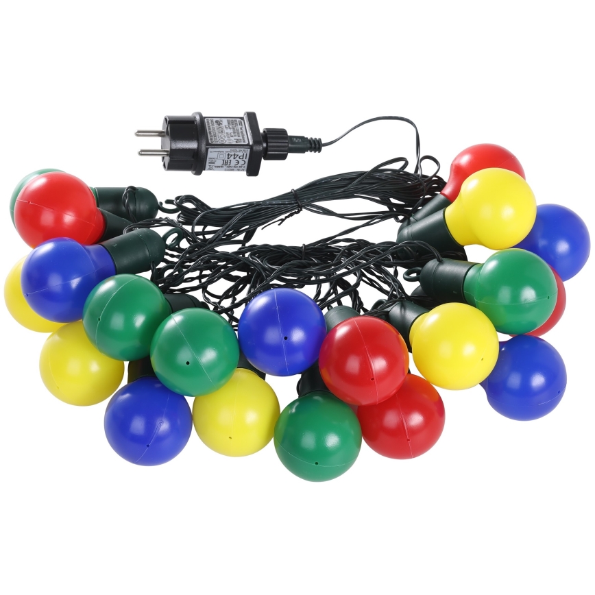 Eglo - Εξωτερικό διακοσμητικό φωτιστικό LED αλυσίδα 20xLED/0,064W/31V IP44