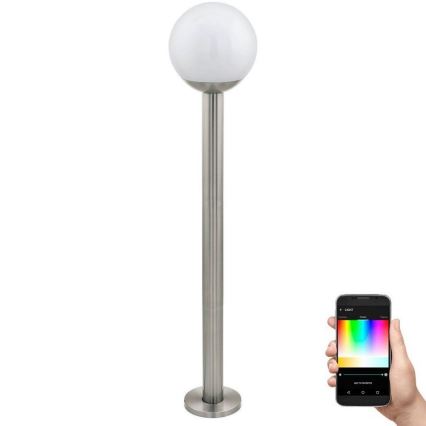 Eglo - LED RGB Ρυθμιζόμενος εξωτερικός φωτισμός 1xE27/9W/230V 2700-6500K IP44