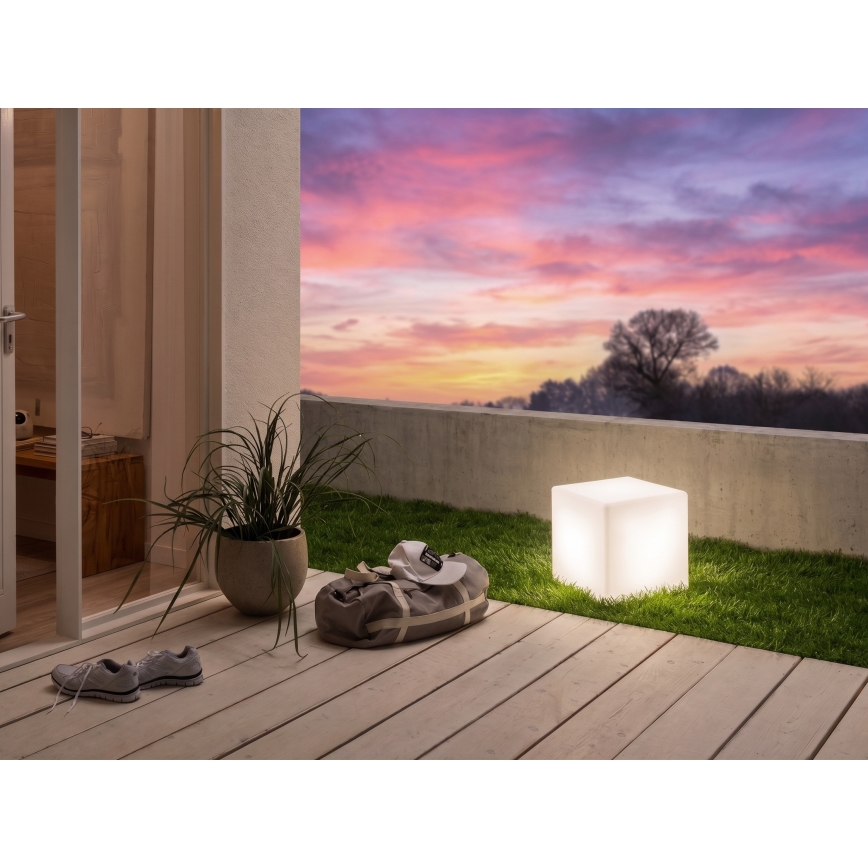 Eglo - Εξωτερικό επιδαπέδιο φωτιστικό 1xE27/15W/230V 30x30 εκ. IP65